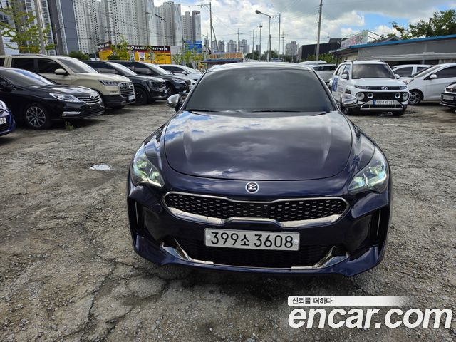 Kia Stinger из Кореи Encar