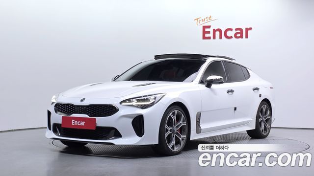 Kia Stinger из Кореи Encar
