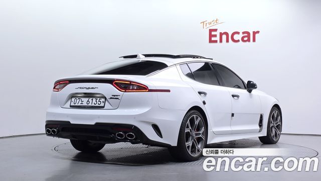 Kia Stinger из Кореи Encar