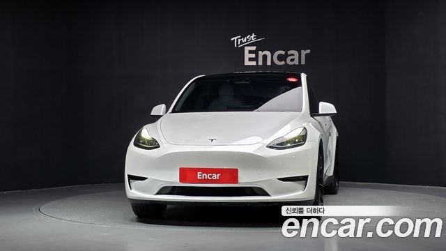 Tesla Model Y из Кореи Encar