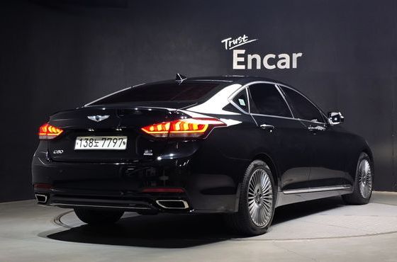 Genesis G80 3.3 GDI AWD Premium Luxury — пробег 124 738 км — фото 2 из 5