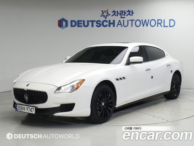 Maserati Quattroporte из Кореи Encar