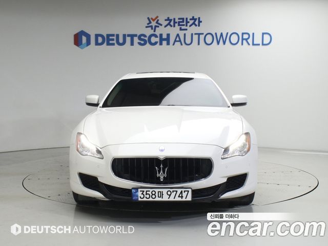 Maserati Quattroporte из Кореи Encar
