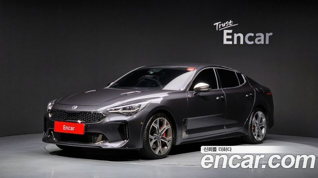 Kia Stinger из Кореи Encar
