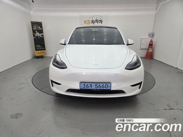 Tesla Model Y из Кореи Encar