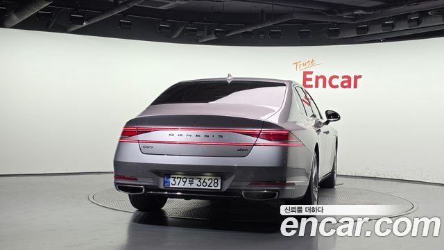 Genesis G90 Gasoline 3.5 Turbo AWD — пробег 91 651 км — фото 4 из 5