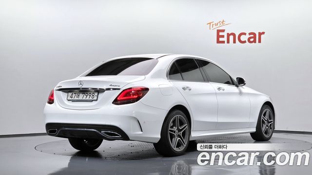 Mercedes-Benz C-Class C220 d 4MATIC AMG Line — пробег 70 803 км — фото 2 из 5