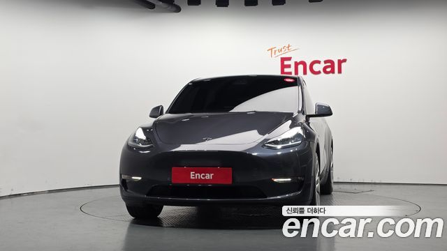 Tesla Model Y из Кореи Encar