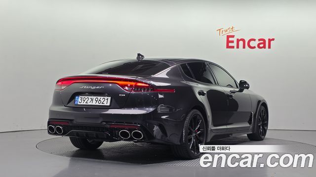 Kia Stinger из Кореи Encar