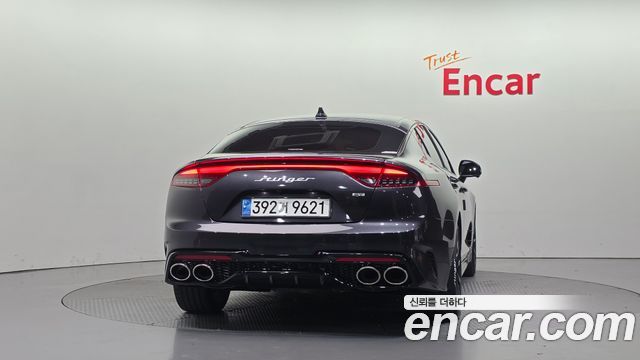 Kia Stinger из Кореи Encar