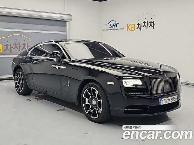 Rolls-Royce Wraith 6.6 Black Badge — пробег 56 309 км — фото 4 из 5