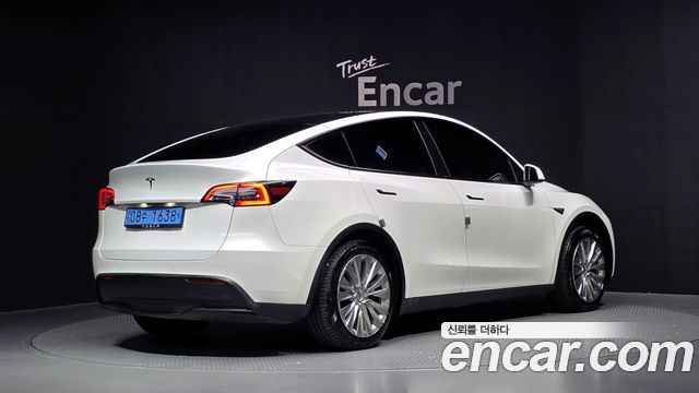 Tesla Model Y из Кореи Encar