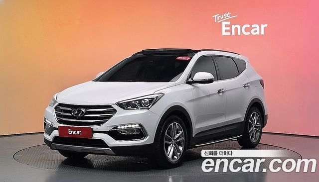 Hyundai Santafe из Кореи Encar
