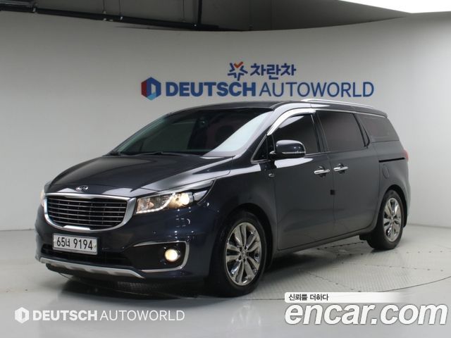 Kia Carnival из Кореи Encar