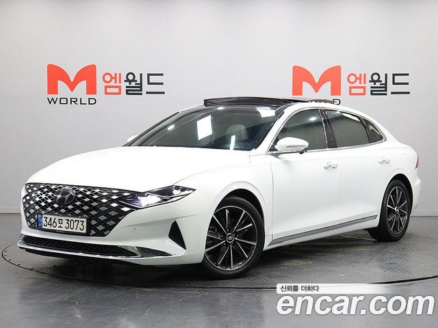 Hyundai Grandeur из Кореи Encar