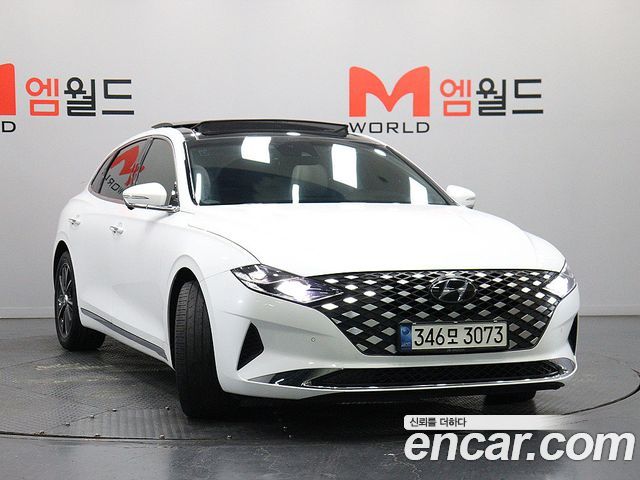 Hyundai Grandeur из Кореи Encar