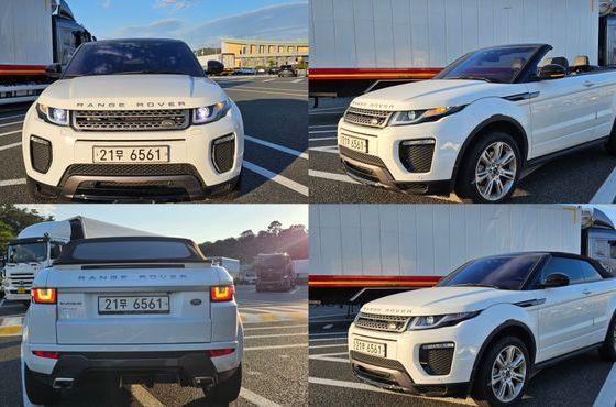 Land Rover Range Rover Evoque 2.0 TD4 SE Dynamic Convertible — пробег 37 602 км — фото 1 из 5