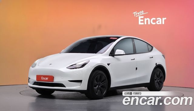 Tesla Model Y из Кореи Encar