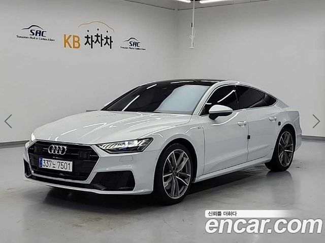 Audi A7 55 TFSI Quattro Premium — пробег 76 526 км — фото 2 из 5