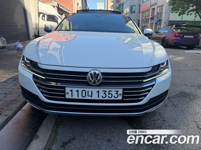 Volkswagen Arteon из Кореи Encar