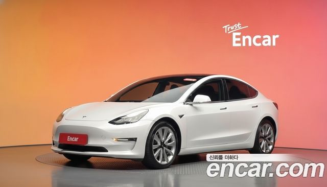 Tesla Model 3 из Кореи Encar