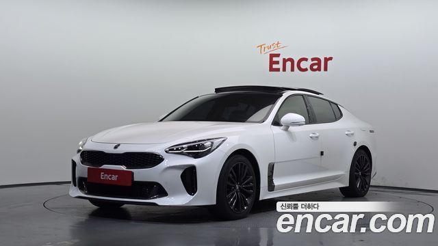 Kia Stinger из Кореи Encar