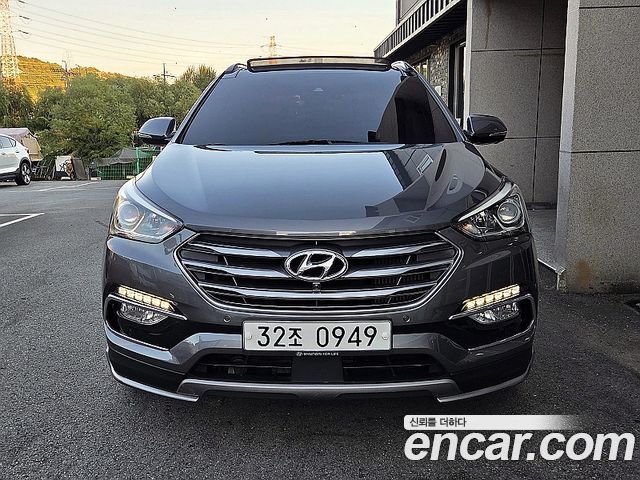 Hyundai Santafe из Кореи Encar