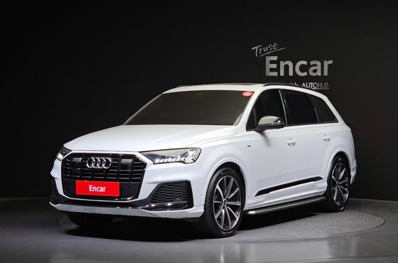 Audi Q7 55 TFSI Quattro Premium — пробег 74 633 км — фото 1 из 5