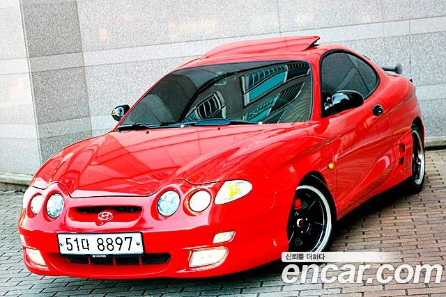 Hyundai Tiburon из Кореи Encar