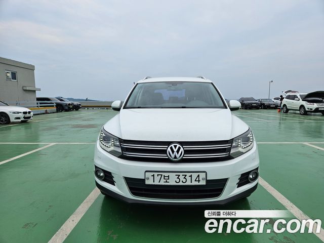 Volkswagen Tiguan из Кореи Encar