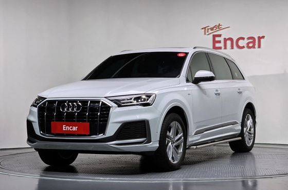 Audi Q7 45 TDI Quattro Premium — пробег 27 618 км — фото 1 из 5
