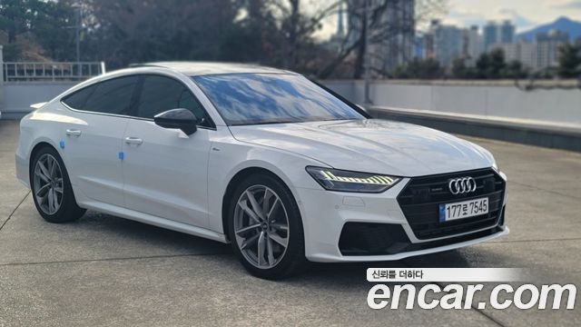 Audi A7 55 TFSI Quattro Premium — пробег 99 424 км — фото 2 из 5
