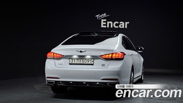 Genesis G80 из Кореи Encar