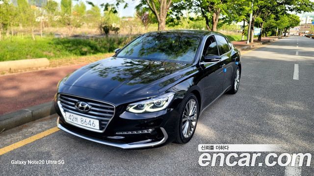 Hyundai Grandeur из Кореи Encar