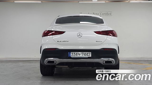 Mercedes-Benz GLE-Class GLE450d 4MATIC Coupe — пробег 48 449 км — фото 4 из 5