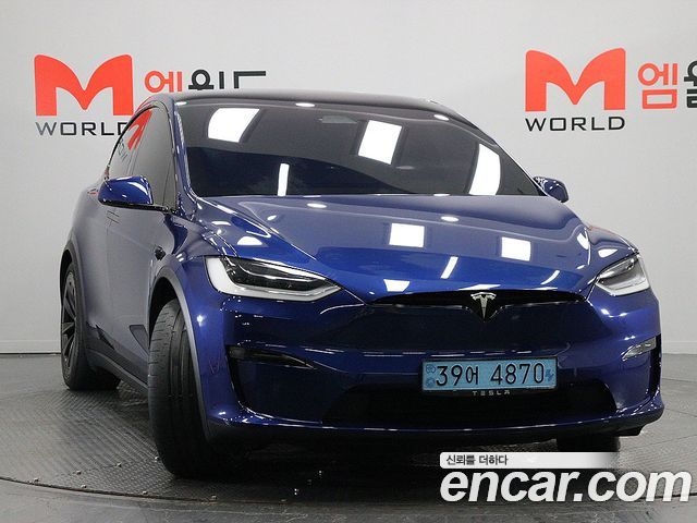Tesla Model X из Кореи Encar