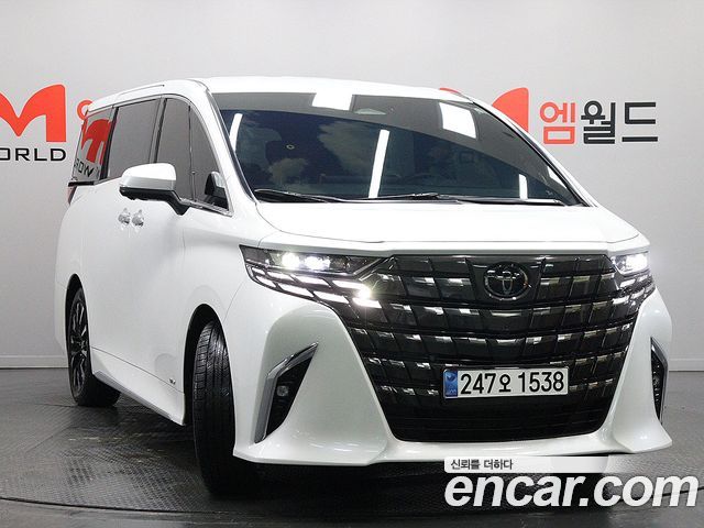 Toyota Alphard из Кореи Encar