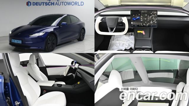 Tesla Model 3 из Кореи Encar