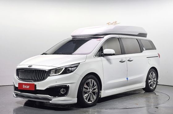 Kia Carnival Gasoline 9-seater Hi-Limousine Noblesse — пробег 124 373 км — фото 1 из 5