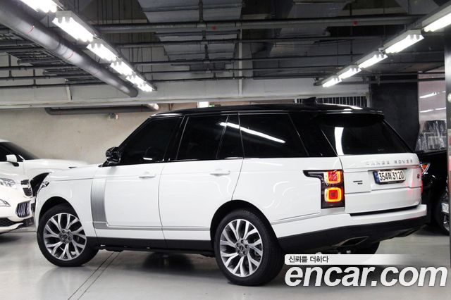 Land Rover Range Rover из Кореи Encar