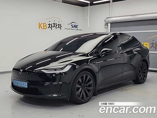 Tesla Model X из Кореи Encar