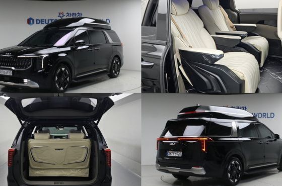 Kia Carnival Gasoline 9-Seater Hi Limousine (7-seater Limousine(Special vehicle) — пробег 24 157 км — фото 1 из 5