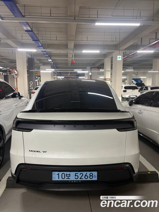 Tesla Model Y из Кореи Encar