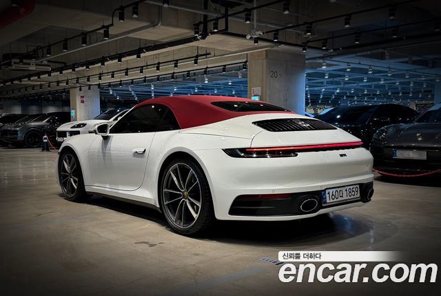 Porsche 911 Carrera Cabriolet — пробег 60 500 км — фото 5 из 5