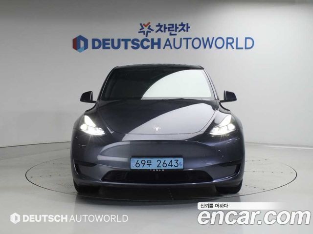 Tesla Model Y из Кореи Encar
