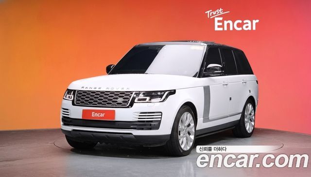 Land Rover Range Rover из Кореи Encar