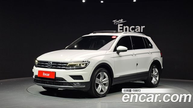 Volkswagen Tiguan из Кореи Encar