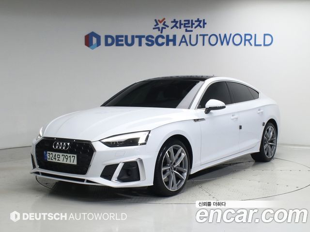 Audi A5 45 TFSI Quattro Premium Sportback — пробег 24 376 км — фото 1 из 5