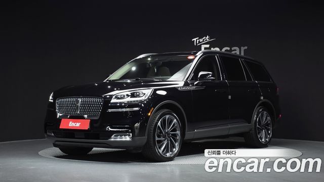 Lincoln Aviator из Кореи Encar