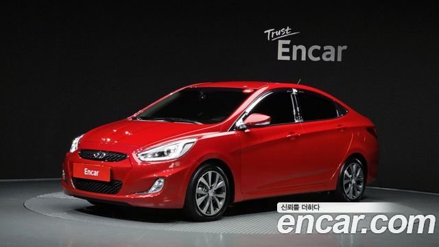 Hyundai Accent из Кореи Encar